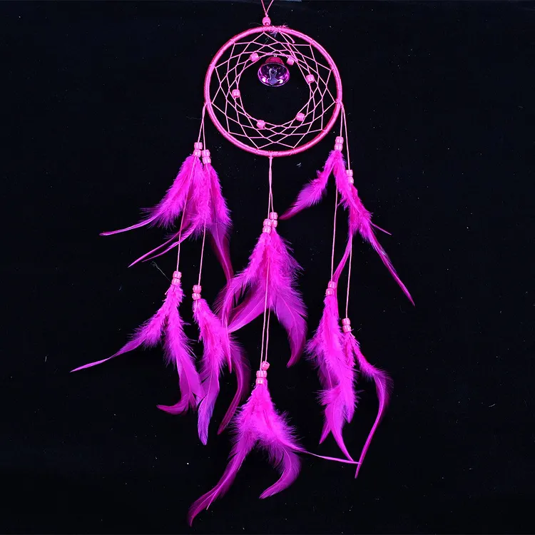 Blue Ojibwe Dream Catcher