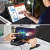 iPad Air 4 Touch Keyboard 360&deg; Rotatable, Backlit Bluetooth Foldable Rotating Keyboard with Touchpad Flip Smart Folding Keyboard Case