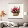 Flower-11CT Stamped Cross Stitch Kit(37*37cm)