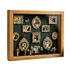 DIY Museum Silhouette Box with Miniature Statue & Frame Mini Museum Photo Album Frame Creative Memories Display Kit