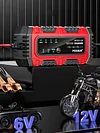 6V 12V 1.5A Car Battery Charger Smart Charger for Lead-Acid AGM GEL Batteries