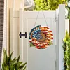 Independence Day Sunflower Double Sided - 5D DIY Pendant