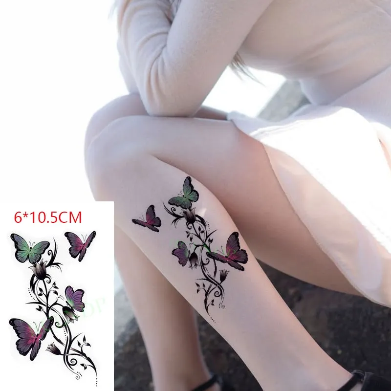 Waterproof Temporary Tattoo Sticker Swallow fly bird Flash Tatoo Fake Tatto arm leg Wrist Foot hand For Girl Men Women kids