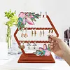 DIY Diamond Painting Floral Design Jewelry Organizer Earring Holder Earring Stand Storage Kit