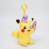 Licensed Pink Party Hat Pikachu Super Soft Short Plush Doll Charms - Free Shipping - Pokemon [In Stock]