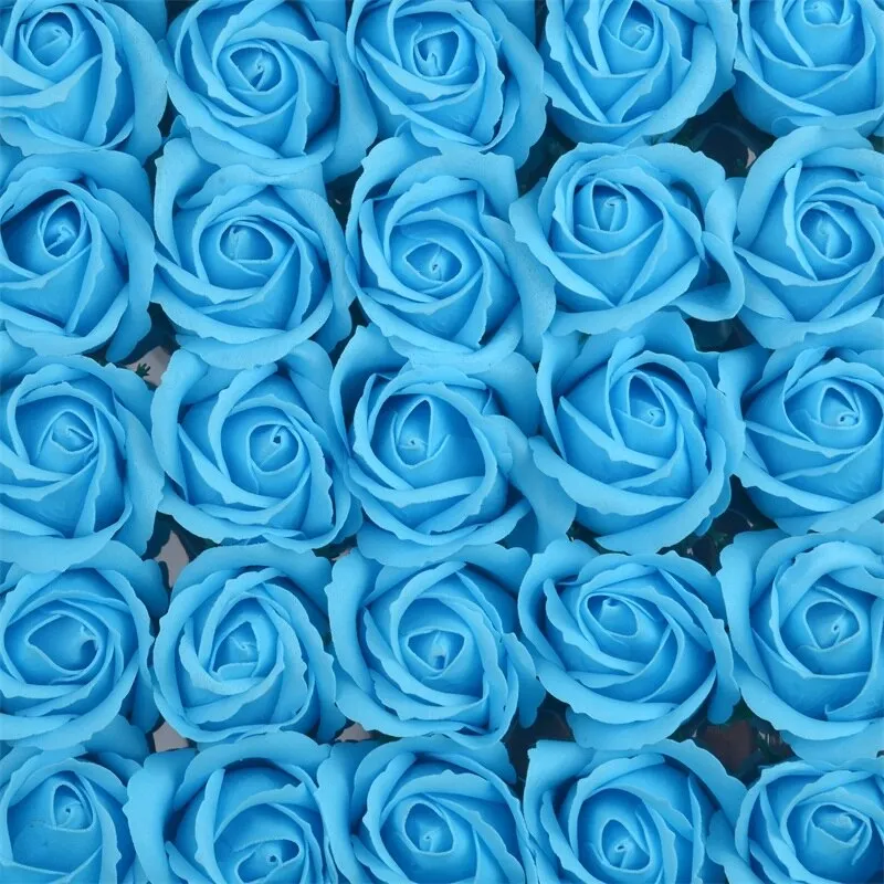 5/10pcs 4.5cm Cheap Artificial Soap Rose Flower Head For Home Garden Wedding Decoratio Valentine'S Day Gift Fake Flower