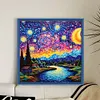 Van Gogh Starry Sky - 14CT Stamped Cross Stitch 40*40cm/15.75*15.75in