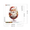 Diamond Painting-DIY Crystal Rhinestone Santa Claus