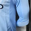 2025-2026 Long Sleeve Player Version Manchester City Home Football Shirt 1:1 Thai Quality