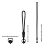 Camping Light Holder 1/4 Thread Portable Light Hanger with Lanyard Fishing Tools