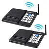 2Pcs Intercoms Wireless 2000m Long Range Room to Room Intercom System with Group Call & Monitor Function for House Business Office Elderly