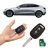 433MHz ID46 Keyless Entry Remote Car Key Fob Compatible for Chevrolet Captiva