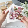 6Pcs Diamond Painting Christmas Greeting Cards Congratulations Cards & Gifts
