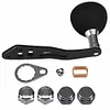 Fishing Reel Handle Metal Knob Handle Kit EVA Oval Grip Single Rocker for Men(B)