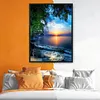 Beach-11CT Stamped Cross Stitch Kit(36x46cm)