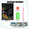 (US Local)DIY Diamond Art Diary Book Journal Notebook 60Pages A5(Dragonfly English Letter)