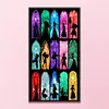 (Stamped/Counted) Princess - 18CT Cross Stitch 25*40cm/9.84*15.75in~Silhouette cross stitch