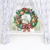 DIY Christmas Wreath Art Acylic Crystal Rhinestone Hanging Craft Kits