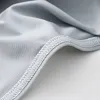 Men's U-convex large pouch ice silk bikini briefs