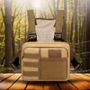 Outdoor Multifunctional Vest Chest Bag Multi Pocket Large Running Sport Backpack