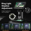 4.3 Inch Digital Microscope with 8 LED 1000X Handheld Portable Digital Magnifier