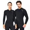 DIVE SAIL Women Diving Long Sleeve Jacket Snorkeling Surf Zip Tops