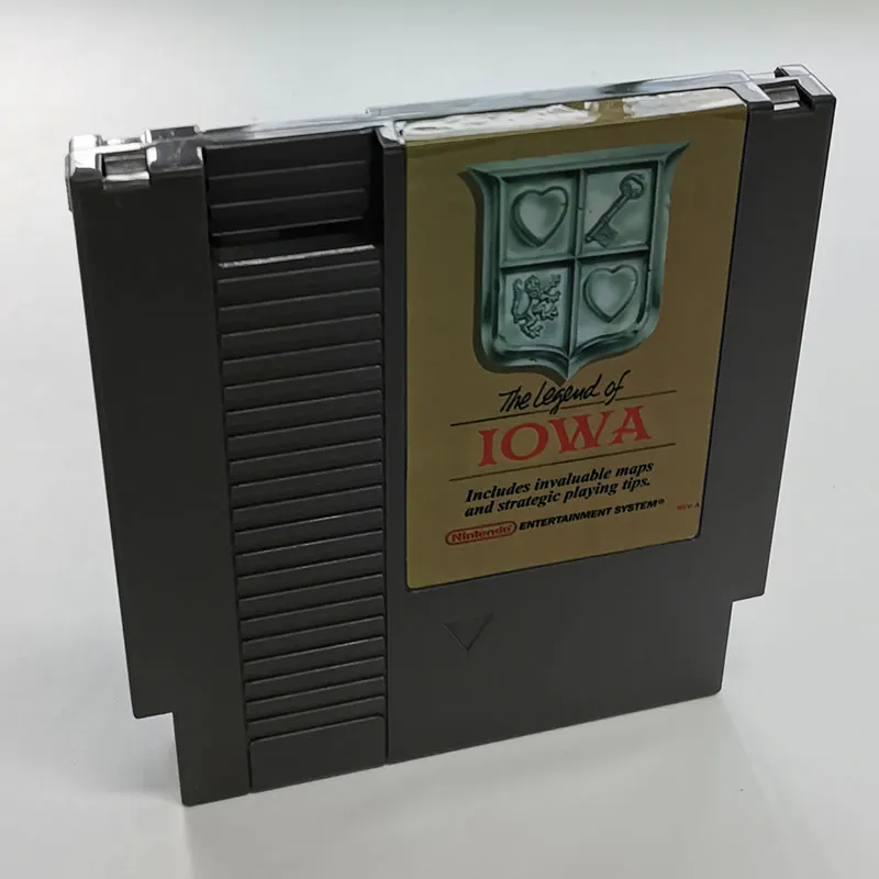The Legend of Iowa For Nintendo NES - 8 Bit Game Cartridge