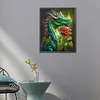 >SALE<5D DIY Full Round Drill Partial AB Diamond Painting Art Dragon Kit 45*55CM