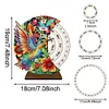 (US Local)Special Shape Flowers Butterfly Diamond Painting Spinning Calendar for Beginners