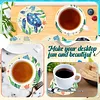 8Pcs Diamond Painting Wooden Marine Life Coaster Diamond Art Kit w/ Holder No-Slip Decor