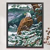 【Limited Stock Sale】Eagle Looking Out - 11CT Stamped Cross Stitch 55*67cm(Big Size)(Brand)