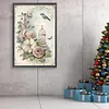 Bird Peony Cage-Paint by Numbers Acrylic Painting 40*60CM(Poster style）
