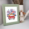 12pcs Independence Day 5D DIY Square Drill Diamond Painting Kits for Adults Beginners Home Decor Diamonds Paintings Gem Art 5.91x7.09in