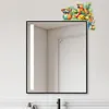 (US Local)Parrot Wooden Diamond Painting Door Topper Right Angle Sign for Party (Right)