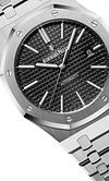 Stainless Steel Black Dial 41mm