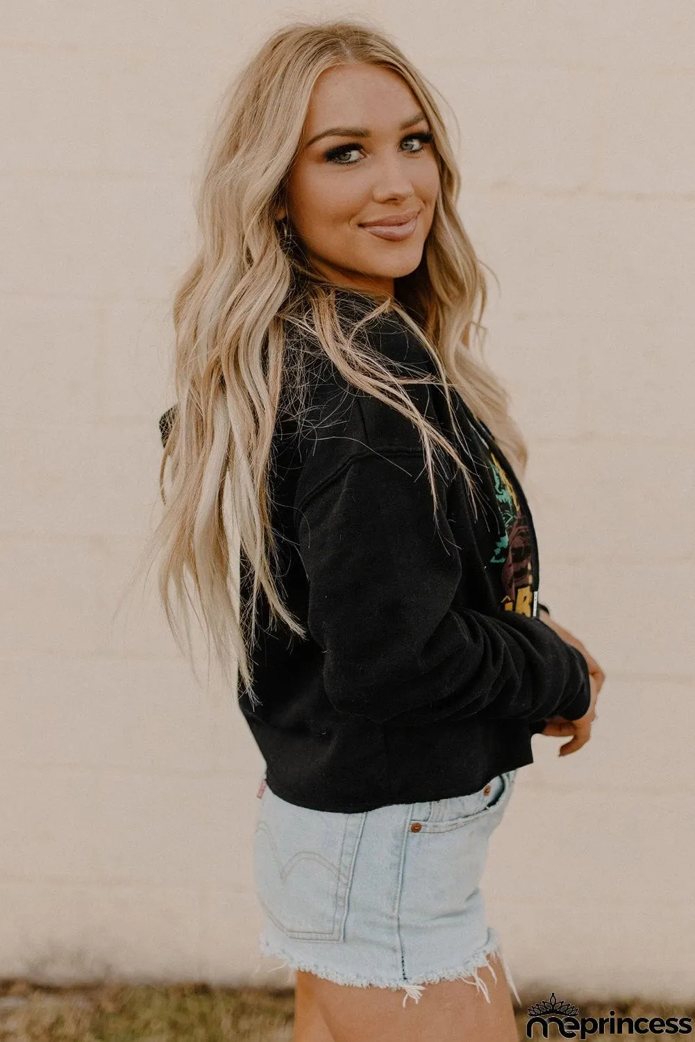 HEARTBREAKER & Rose Animal Graphic Hoodie