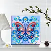 Pre-Framed DIY 3D Flapping Butterfly Diamond Painting Art Craft Kit Living Room Decor(20x20cm)