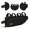 1.5L Bicycle Storage Pouch Bike Frame Bag Cycling Storage Bag for Outdoor Riding