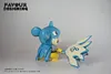 Hunting Horn Lapras Cosplay Pikachu - Pokemon Resin Statue - FD Studios