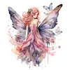 【Limited Stock Sale】Butterfly Girl-Paint by Numbers Acrylic Paintingg 50*60CM(Watercolor)