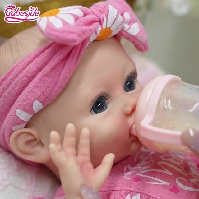 Babeside Phoebe 12"/16" Realistic Silicone Quiet Baby Little Infant Girl Special Love for Mom