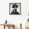 Halloween Skeleton Witch-Full Square Diamond Painting(35*35CM)