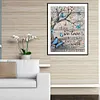 (US Local) Butterfly Letter 5D DIY Full Big Size Diamond Painting DIY Pictures Kits Full Drill Home Art40x50cm
