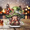 Diamond Painting Acrylic Ladybug Gnome Tabletop Ornaments Kit Table Decor
