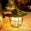 LED Camping Lamp Dimmable Retro Camping Lighting with Hook for Outdoor Equipment