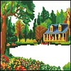 Countryside-Partial Round Diamond Painting