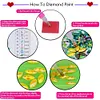 (US Local)4Pack Beauty-Special Shaped Diamond Painting Kit(40x40cm)