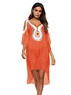 Hollow Embroidered Sexy Beach Mini Dresses