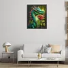 >SALE<5D DIY Full Round Drill Partial AB Diamond Painting Art Dragon Kit 45*55CM