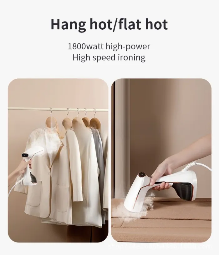 Handheld garment iron